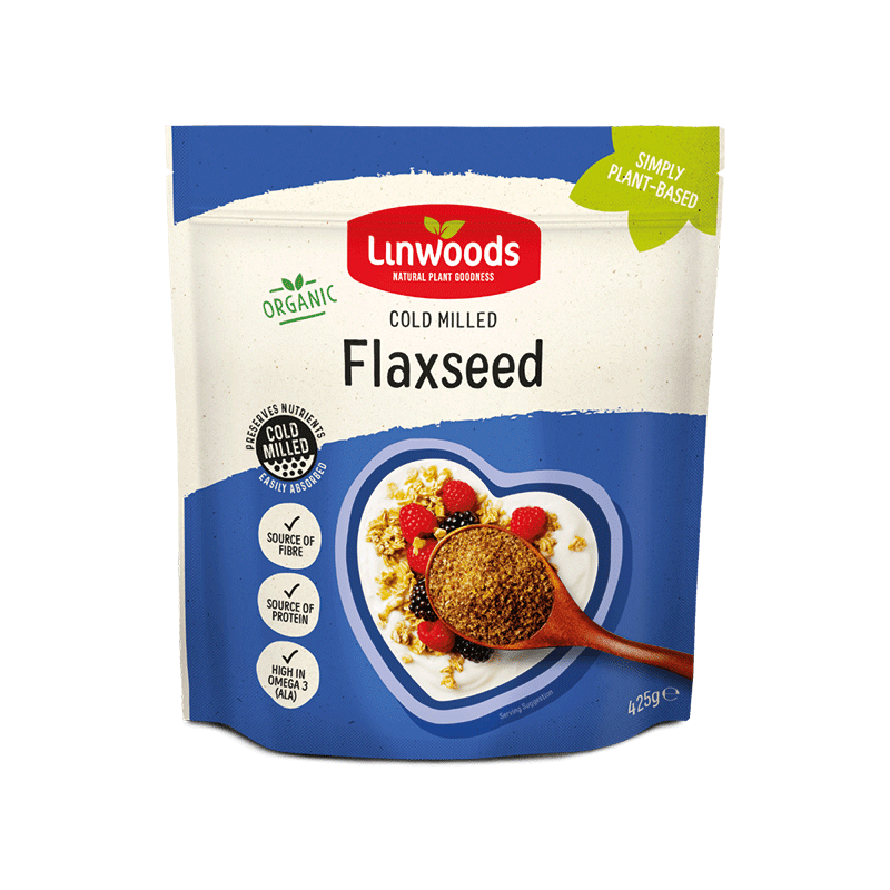 Linwoods Organic Milled Flaxseed 425g – WellEasy